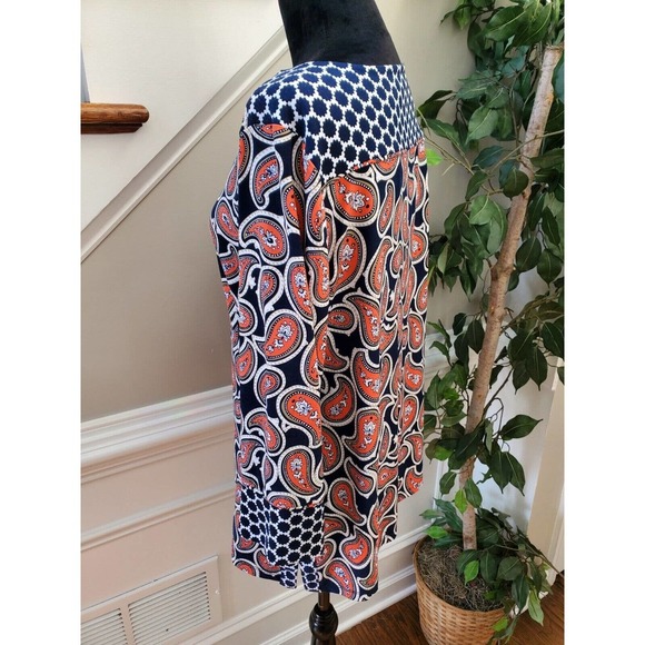 Charter Club Women's Blue Polyester Round Neck Long Sleeve Casual Top Blouse PL - Picture 6 of 10